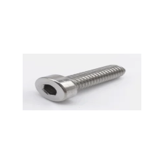 LOW HEAD SOCKET CAP SCREW WITH HEXAGONAL DRIVE