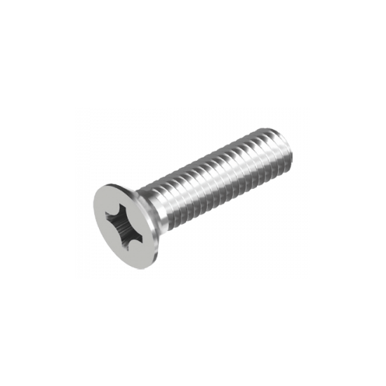FLAT HEAD COUNTER SUNK SCREW WITH CROSS RECESS DRIVE H TYPE