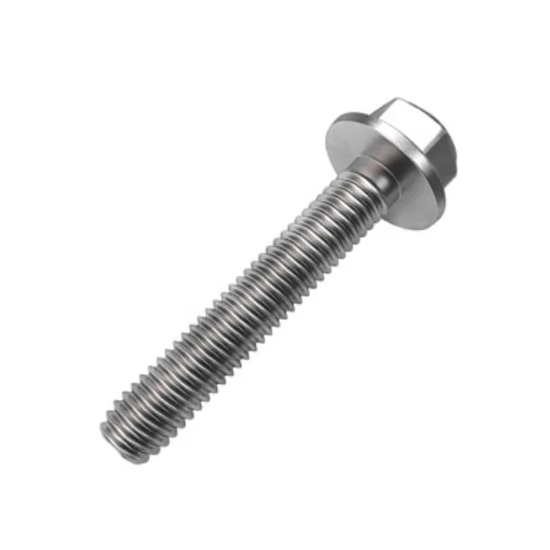 HEX FLANGE SCREW WITH SARRATION / WITHOUT SARRATION